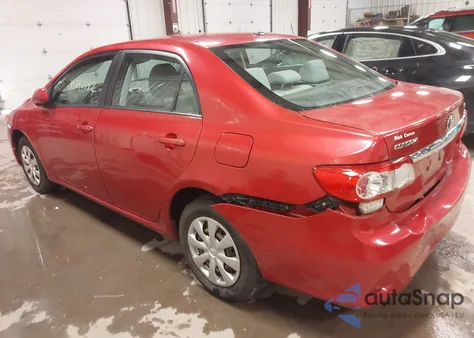 2011 Toyota Corolla Le z USA, uszkodzony, nr VIN 2T1BU4EE7BC657735